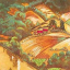 Gaston SUISSE (1896-1988) - La vallée de la Sioule. Vers 1940.